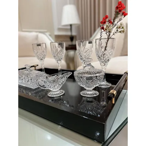 SET 4 LY VANG PHA LÊ DUBLLIN 295ML
