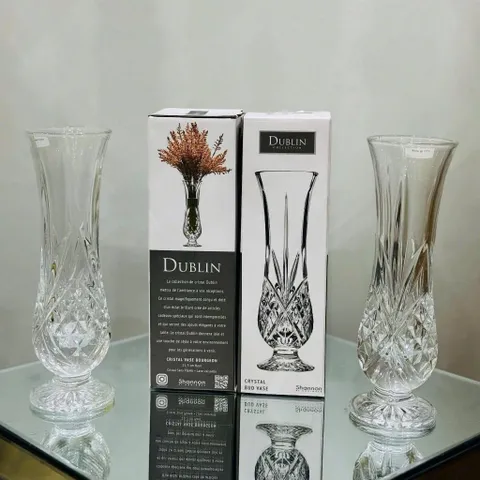 Lọ hoa pha lê Dublin Bud 21,3cm