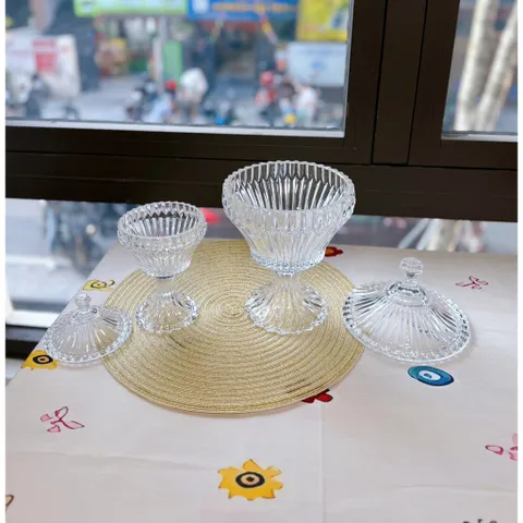 Thố pha lê CROWN JEWEL GLASS WARE