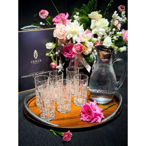 SET 6 CỐC PHA LÊ IRRIS 320ML
