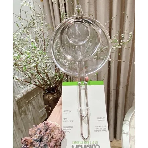 Set 3 Rây Lọc Của Cuisinart
