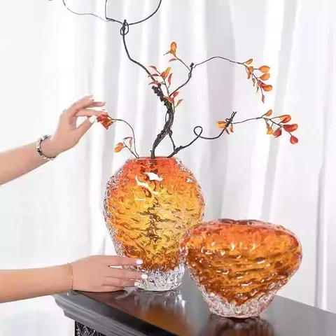 Bình hoa Modern 26cm màu mật ong