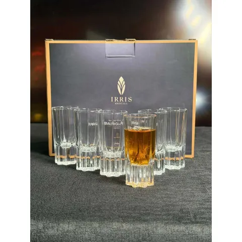 SET 6 CỐC SHORT PHA LÊ IRRIS 20ML