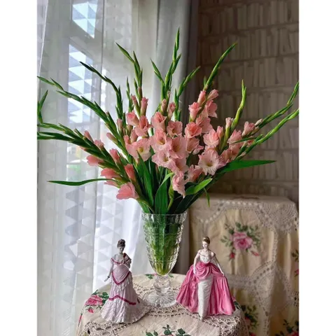 LỌ HOA PHA LÊ CAMELIA 30CM