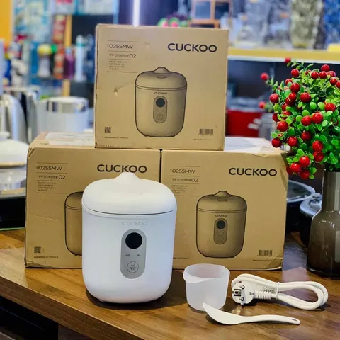 Nồi Cơm Mini Cuckoo Marshmallow CR-0255MW 0.36L,BẢO HÀNH 2 NĂM