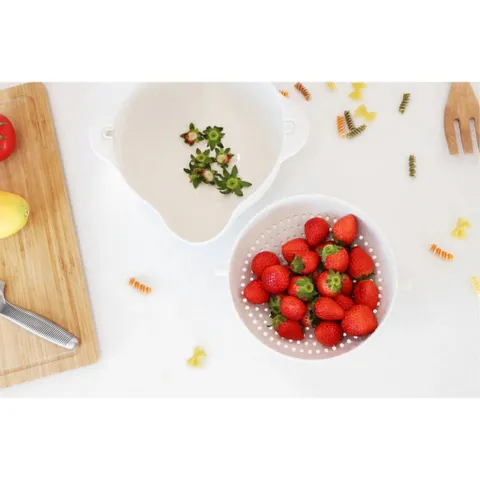 Sét rổ xoay kèm khay hứng nước Rolling Colander