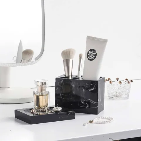 Set nhà tắm vân đá Marble 7 món - vân đá cẩm thạch
