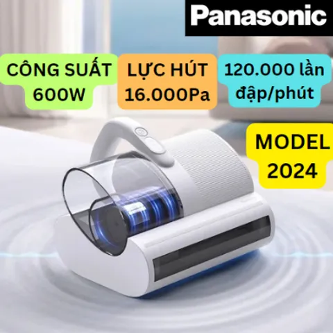 MÁY HÚT BỤI GIƯỜNG NỆM PANASONIC 600W LỰC HÚT 16.000PA