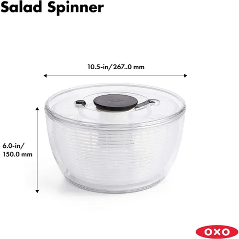 [NHẬP MỸ] RỔ QUAY RAU OXO SALAD SPINER 6L