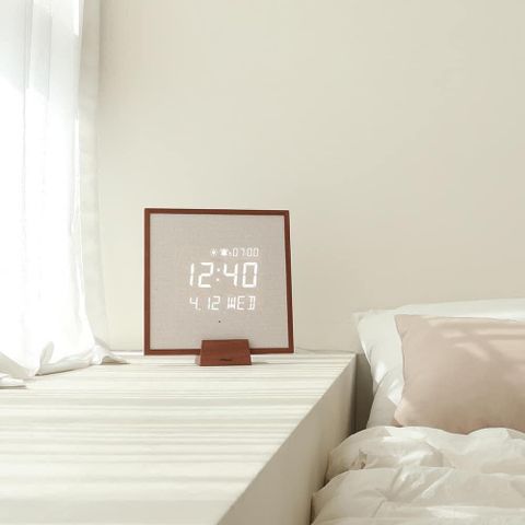 ĐỒNG HỒ TREO TƯỜNG LED MOOAS HÀN QUỐC