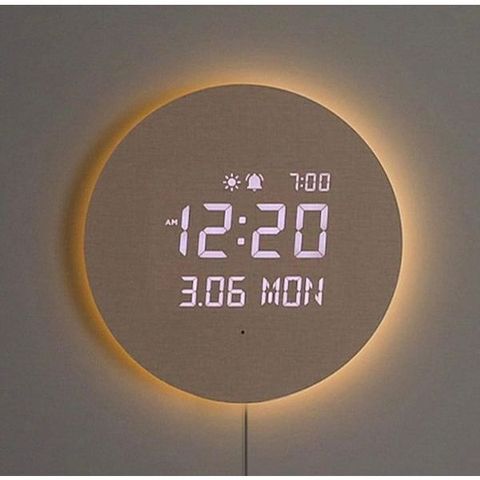 ĐỒNG HỒ TREO TƯỜNG LED MOOAS HÀN QUỐC