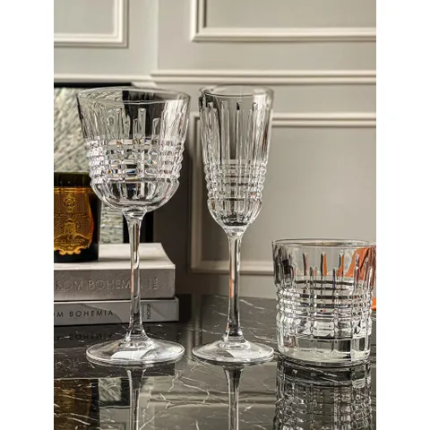 [MADE IN FRANCE] SET 6 LY VANG PHA LÊ CRISTAL D’ARQUES