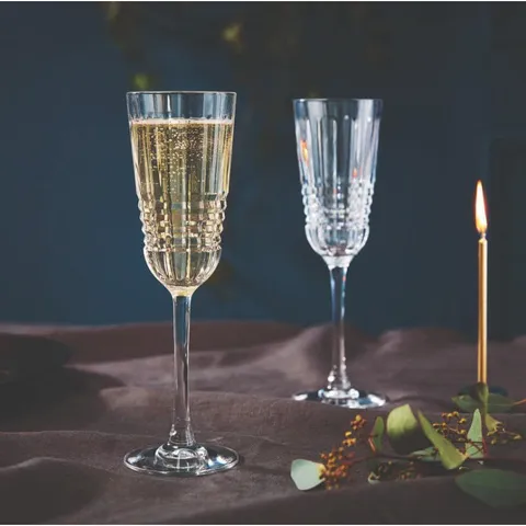 [MADE IN FRANCE] SET 6 LY VANG PHA LÊ CRISTAL D’ARQUES