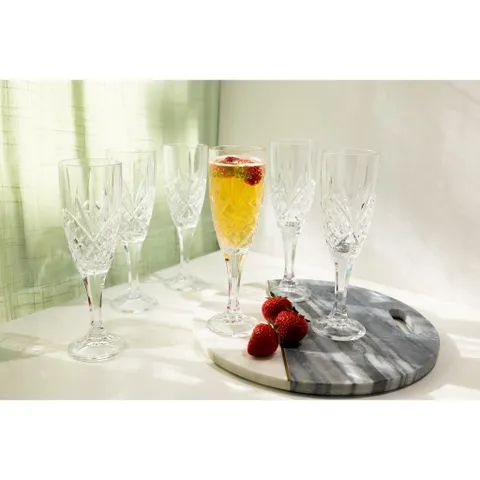 Sét ly sâm panh 6 món Killarney Crystal Trinity