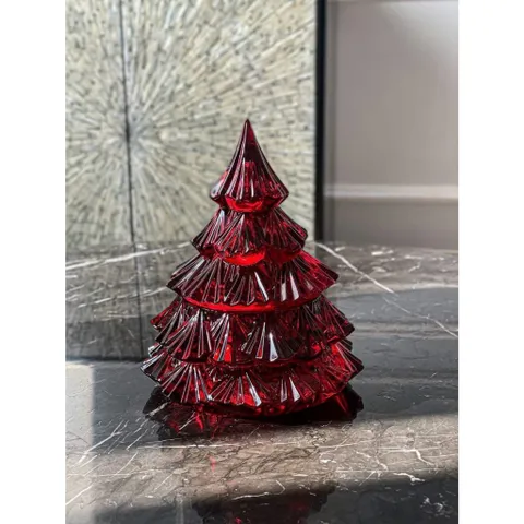 Thố phale hình cây thông Noel Tree Bohemia 16,5cm
