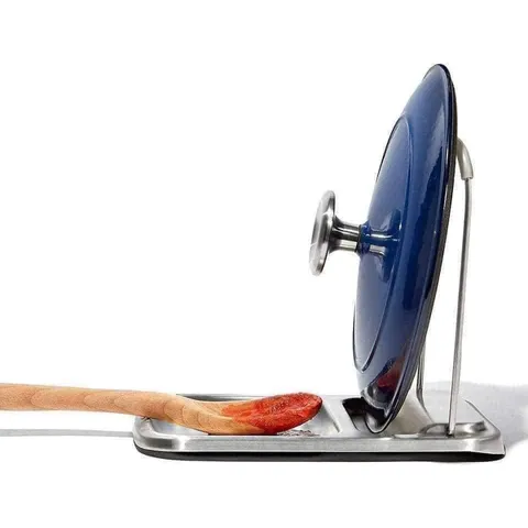 Giá Để Vung Nồi Và Dụng Cụ Nấu Ăn 2in1 OXO (Hàng Đức)