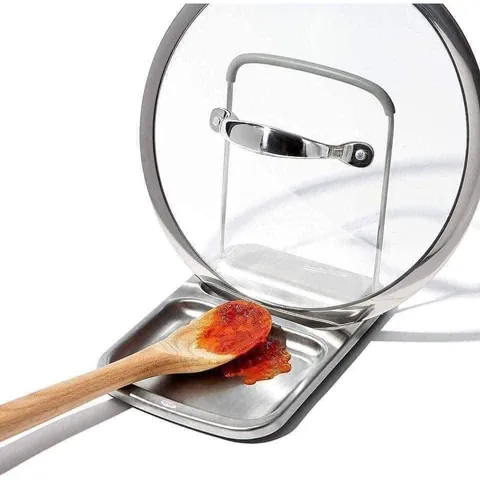 Giá Để Vung Nồi Và Dụng Cụ Nấu Ăn 2in1 OXO (Hàng Đức)