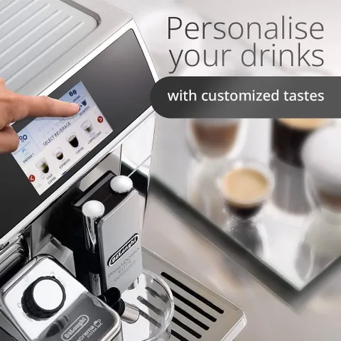 [MADE IN ITALY] MÁY PHA CÀ PHÊ TỰ ĐỘNG DELONGHI PRIMADONNA ECAM650.85.MS