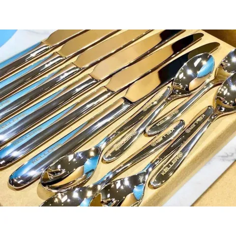 SET DAO THÌA DĨA QUẢ TRỨNG KELLER 24 MÓN