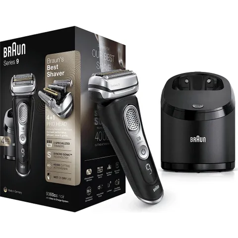 [MADE IN GERMANY] MÁY CẠO RÂU BRAUN SERIES 9 9360CC ,BẢO HÀNH 24 THÁNG