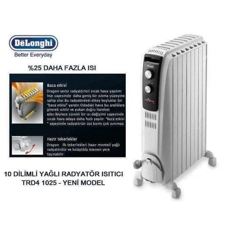 MÁY SƯỞI DẦU DELONGHI DRAGON 4 TRD4 1025