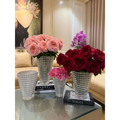 LỌ HOA PHA LÊ DIAMOND CAO CẤP