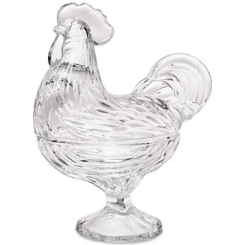 Thố pha lê gà trống Godinger Harvest Rooster 789742
