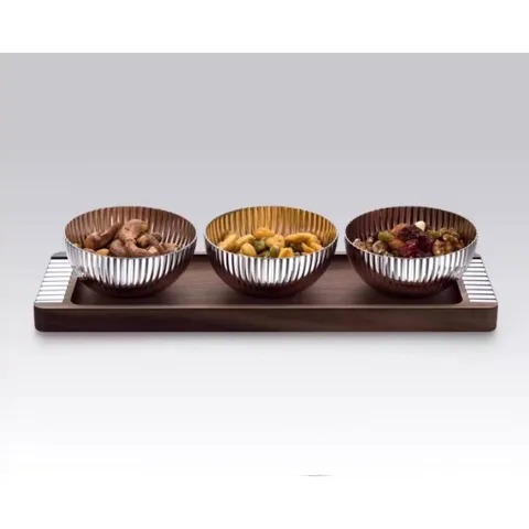 Set 3 bát kèm khay Modern Bernadotte