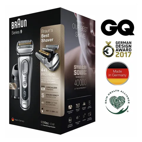 [MADE IN GERMANY] MÁY CẠO RÂU BRAUN SERIES 9 9390CC VÀ 9469CC ,BẢO HÀNH 24 THÁNG