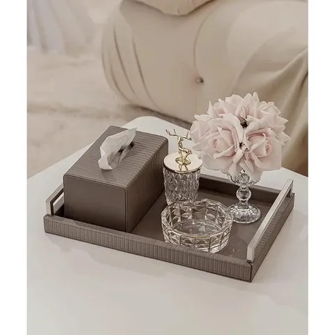 bộ khay trang trí hiện đại 6 món elegant