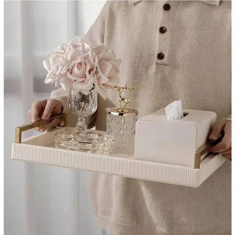 bộ khay trang trí hiện đại 6 món elegant