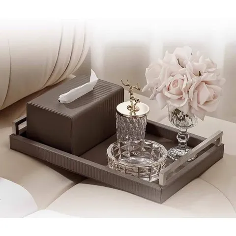 bộ khay trang trí hiện đại 6 món elegant
