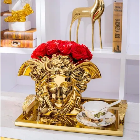 BÌNH HOA TRANG TRÍ CHÂU ÂU MEDUSA