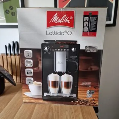 [MADE IN EU] MÁY PHA CÀ PHÊ TỰ ĐỘNG MELITTA  LATTICIA OT