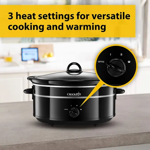 [NHẬP ĐỨC] NỒI NẤU CHẬM CROCKPOT 6,5L ,BẢO HÀNH 12 THÁNG