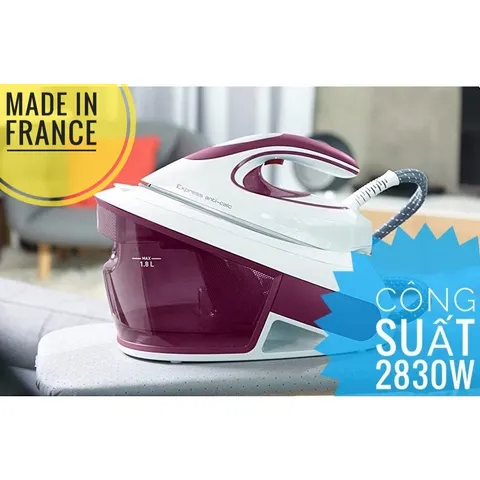 [MADE IN FRANCE] BÀN LÀ HƠI NƯỚC TEFAL SV8054 2830W ,BẢO HÀNH 12 THÁNG