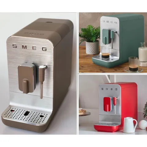 [NHẬP ĐỨC] MÁY PHA CÀ PHÊ TỰ ĐỘNG SMEG BCC02 VÀ BCC02RDMEU  ,BẢO HÀNH 12 THÁNG