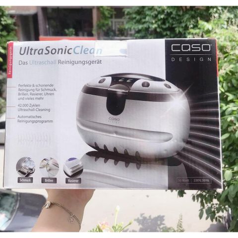 Máy làm sạch đồ trang sức bằng sóng siêu âm CASO UltraSonic Clean