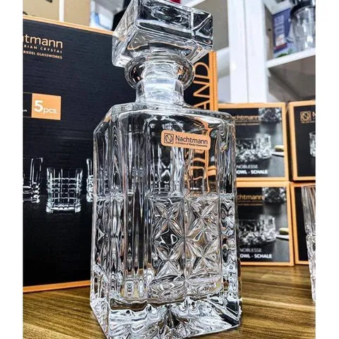Set Bình Rượu Pha Lê Nachtmann 98196 Highland Whiskyset (Made in Germany)