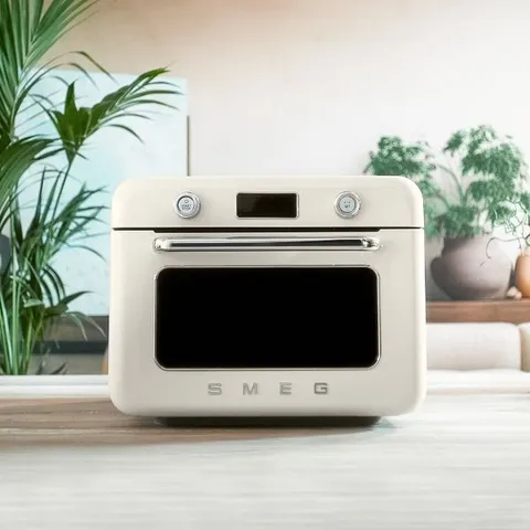 [MADE IN EU] LÒ NƯỚNG KÈM HẤP SMEG COF01CREU 30L