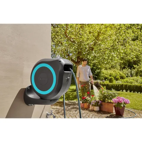 [MADE IN EU] Bộ Vòi Tưới Cây Dây Cuốn Tự Động 20m Gardena