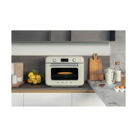[MADE IN EU] LÒ NƯỚNG KÈM HẤP SMEG COF01CREU 30L