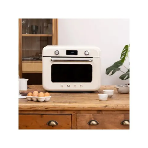 [MADE IN EU] LÒ NƯỚNG KÈM HẤP SMEG COF01CREU 30L