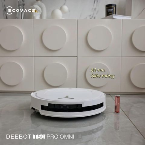 [BẢN QT] ROBOT HÚT BỤI LAU NHÀ ECOVACS DEEBOT T50 PRO OMNI 2025