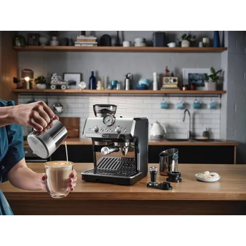 MÁY PHA CÀ PHÊ DELONGHI EC9155.MB , BẢO HÀNH 12 THÁNG