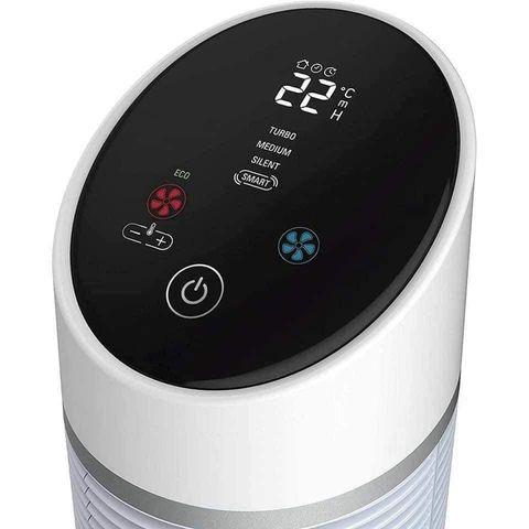 Quạt Tháp Rowenta 3in1 HQ8120 2 Chiều Nóng Lạnh Kèm Lọc Không Khí (Hàng Đức)