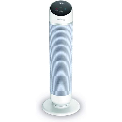 Quạt Tháp Rowenta 3in1 HQ8120 2 Chiều Nóng Lạnh Kèm Lọc Không Khí (Hàng Đức)