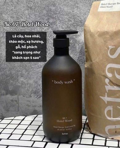 SỮA TẮM HETRAS HOTEL THERAPY BODY WASH – HƯƠNG THƠM TINH TẾ, CHĂM SÓC DA MỖI NGÀY