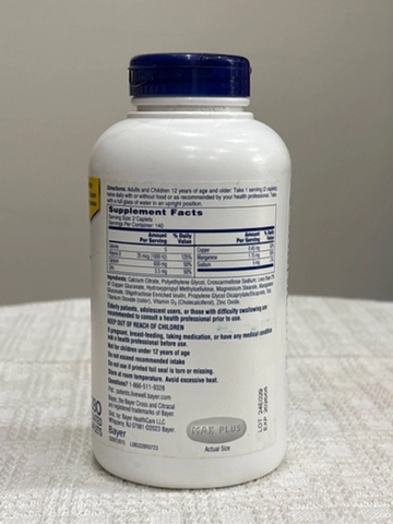 Citracal Maximum Plus + D3 280 viên - Viên uống bổ sung canxi của Mỹ
