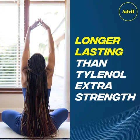 Advil Liqui Gels 200mg - Giảm Đau đầu, đau răng các vấn đề xương khớp, đau bụng kinh, 200 viên sản xuất Mỹ